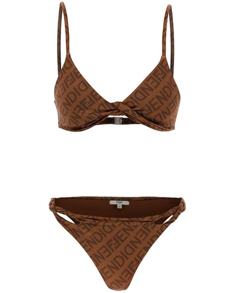 fendi roma amor lycra bikini|Women's Designer Swimwear & Beachwear .